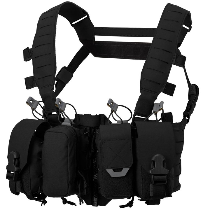 Vesta tactica Hurricane Hybrid Chest Rig, DIRECT ACTION, Negru