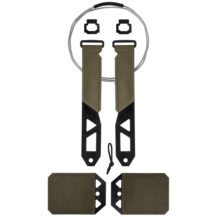 Sistem eliberare rapida pentru vesta, Direct Action Spitfire, Polietilena, Verde, XL