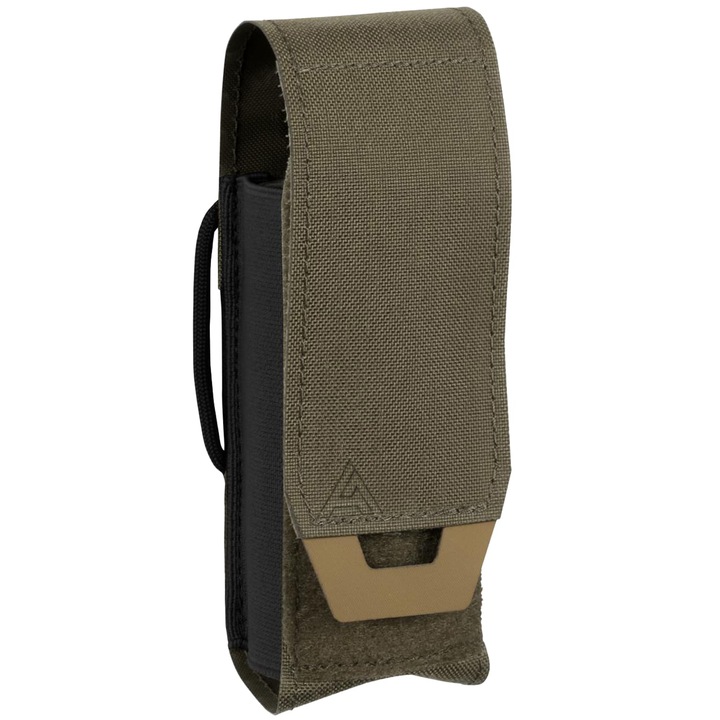 Husa tactica pentru grenade flash-bang, Direct Action, Cordura, 38x139x44mm, Verde inchis
