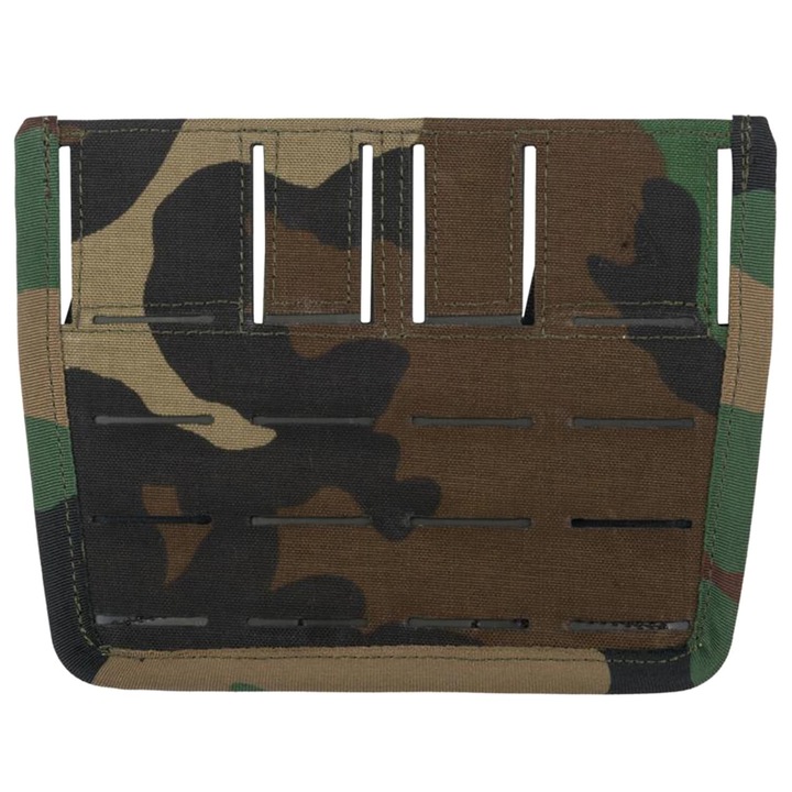Panou lateral Mosquito Direct Action, Cordura 500D, camuflaj Woodland, 13.9x19cm