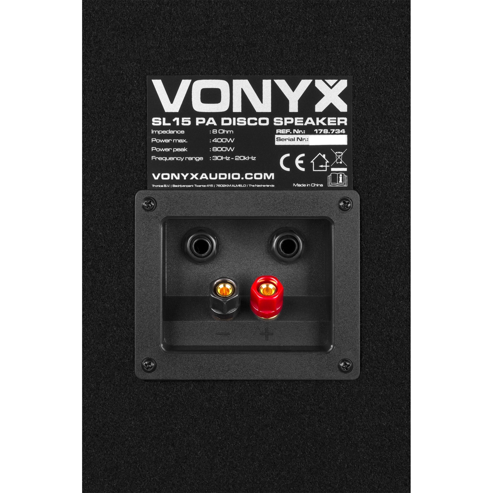 Boxa pasiva pe 2 cai, 15", 400W RMS, Vonyx SL15