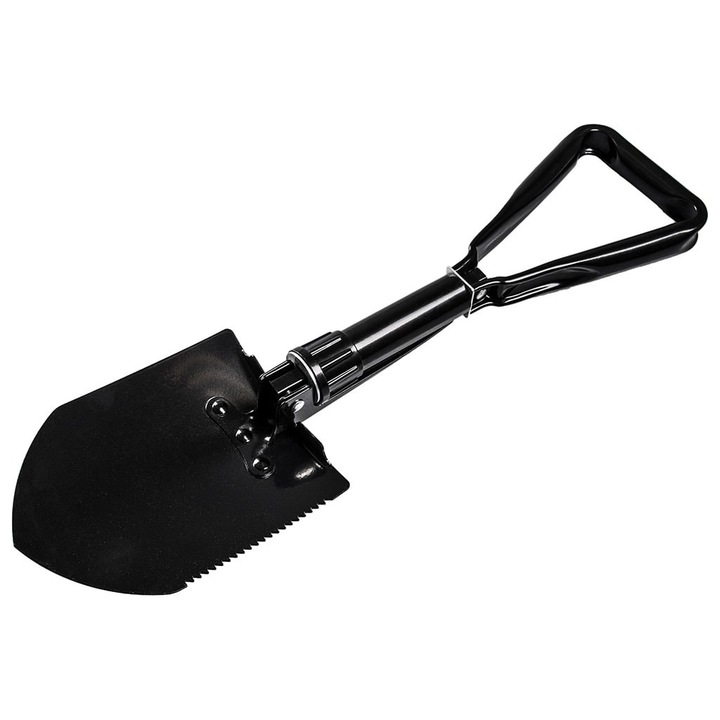 Lopata pliabila, Badger Outdoor, Otel, 57.5x20.5x15.5cm, Negru