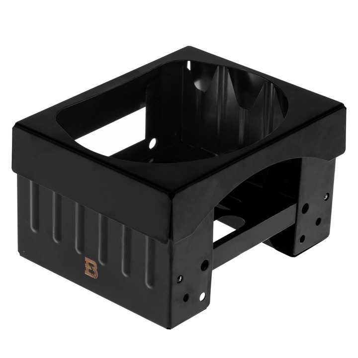 Soba portabila pentru camping, Badger Outdoor, Pliabila, 116x94x75mm, Negru