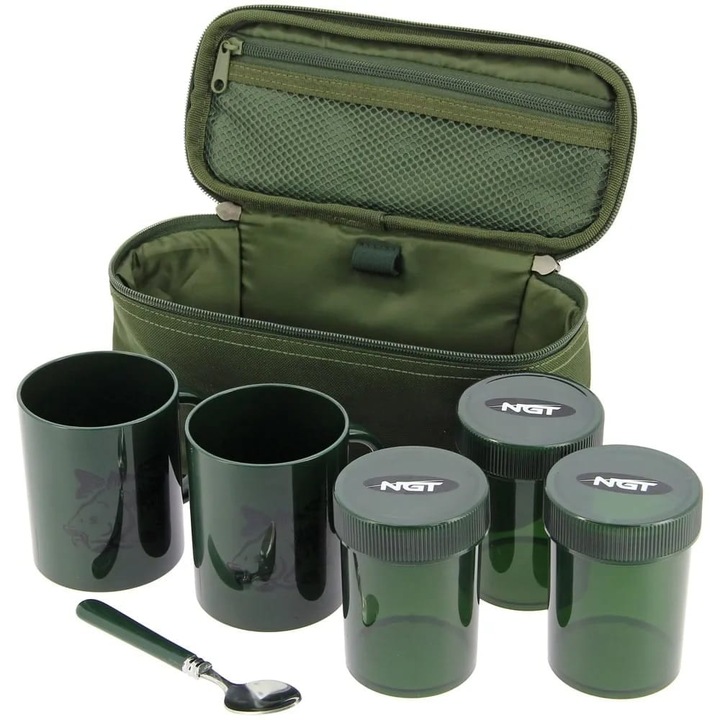 Set pentru preparare cafea si ceai, Next Generation Tackle, 2 persoane, nylon
