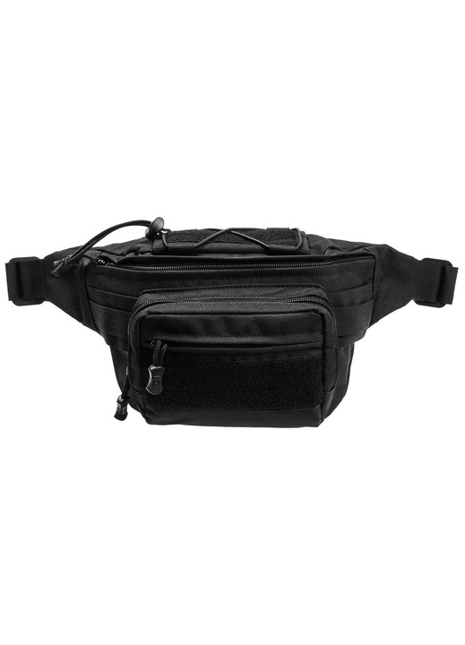 Sporttáska, Bagder kültéri, poliészter, fekete