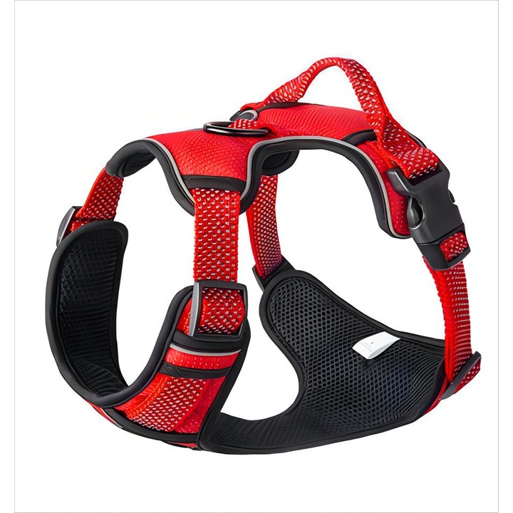 Hám 27-45 kg-os kutyáknak, piros