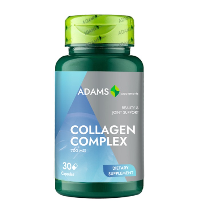 Complex Colagen, 700mg, 30 capsule, Adams Supplements