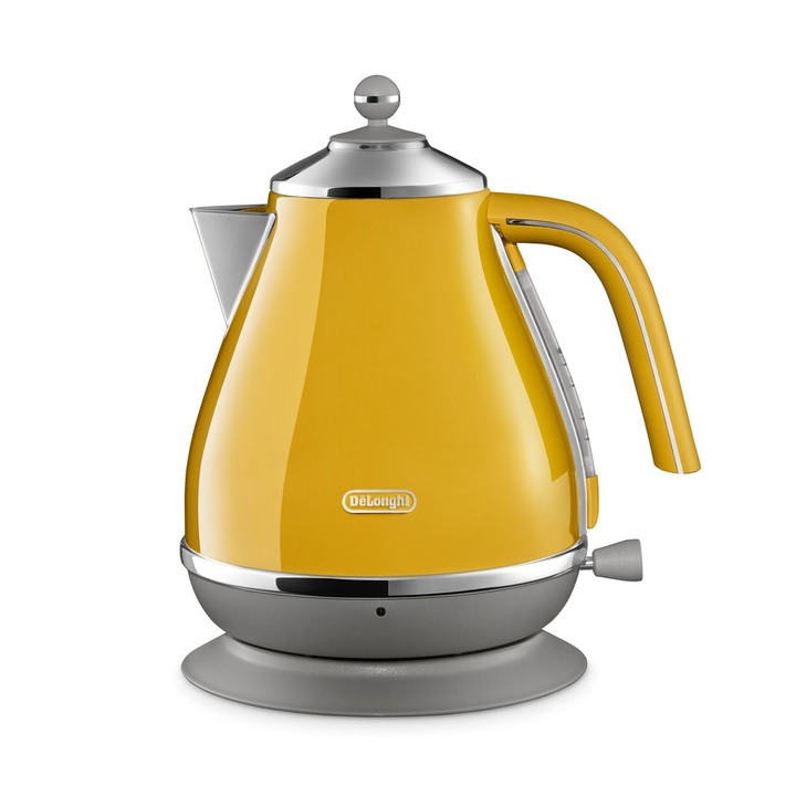 Fierbator apa De'Longhi Icona Capitals KBOC 2001.Y, 2000 W, 1.7 L Rosu