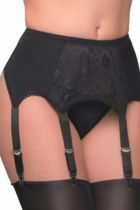 Дамски жартиер, WildFashion, 239515, Полиамид, Черен