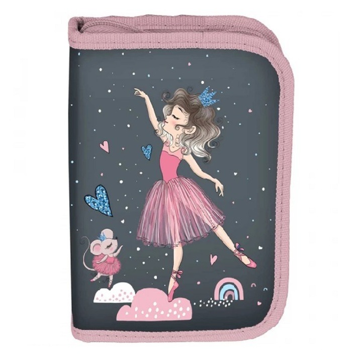 Paso Balerinás kihajtható tolltartó felszerelt - Princess