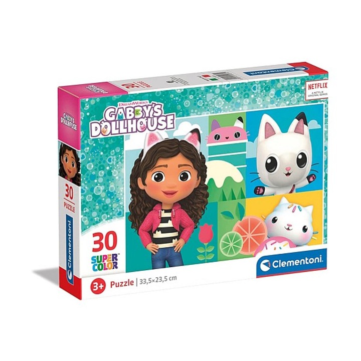 Clementoni 30 db-os Szuper Színes puzzle - Gabi babaháza (20281)