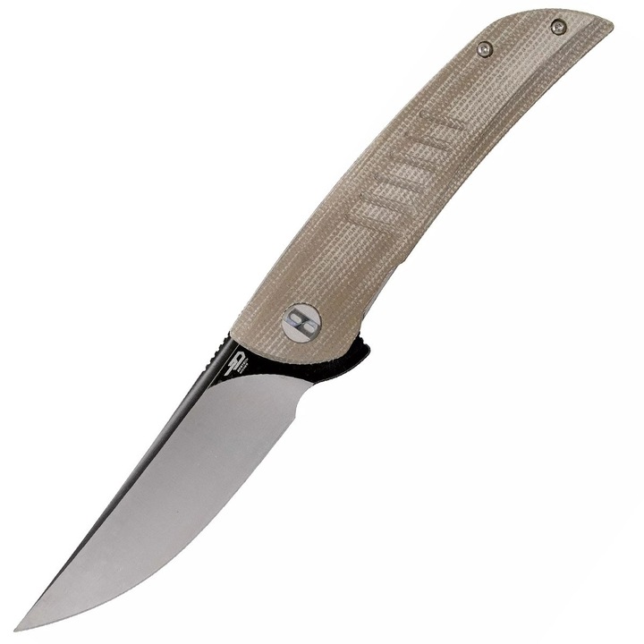 Cutit pliabil, Bestech knives, Otel D2, 213mm, Bej