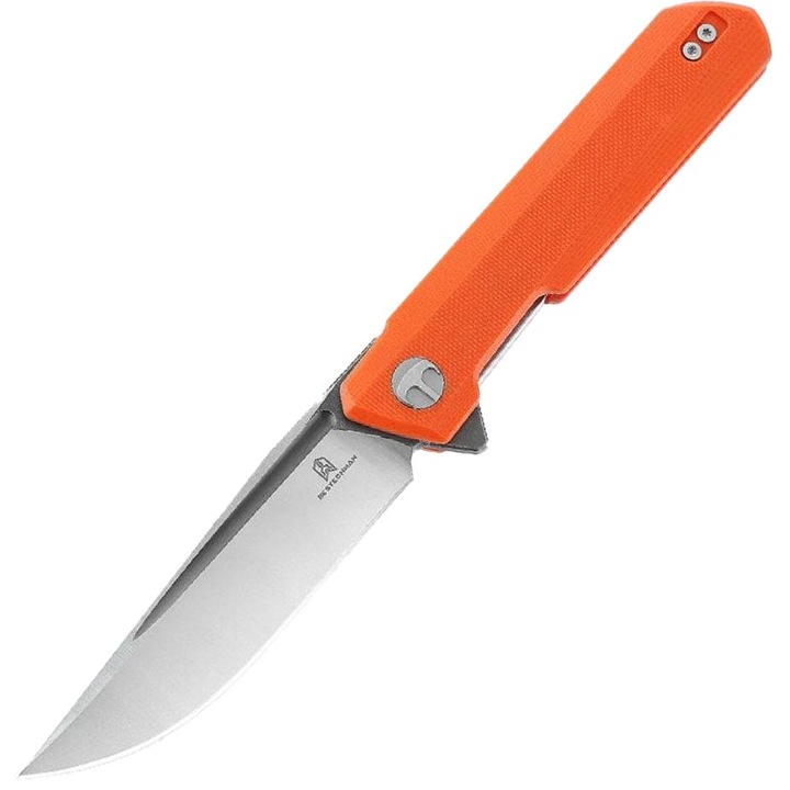 Cutit pliabil, Bestech Knives Dundee, Lama D2, maner G10, 85mm, Portocaliu