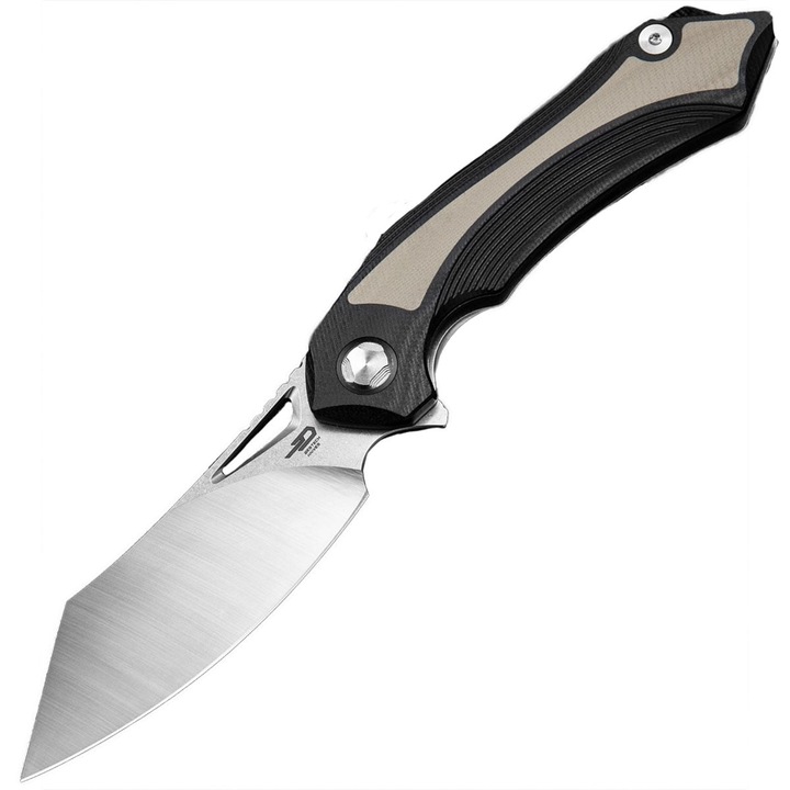 Cutit pliabil Bestech Knives Kasta - Negru/Bej