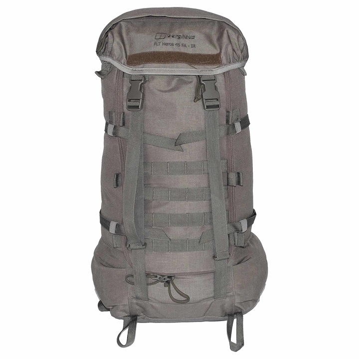 Rucsac tactic, Berghaus Tactical, FLT Heros, Cordura 560D, 45L, 65x30x30cm, Gri
