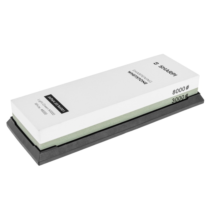 Piatra ascutire Sharpi 3000/8000, 200x70x28mm, 500g, Multicolor