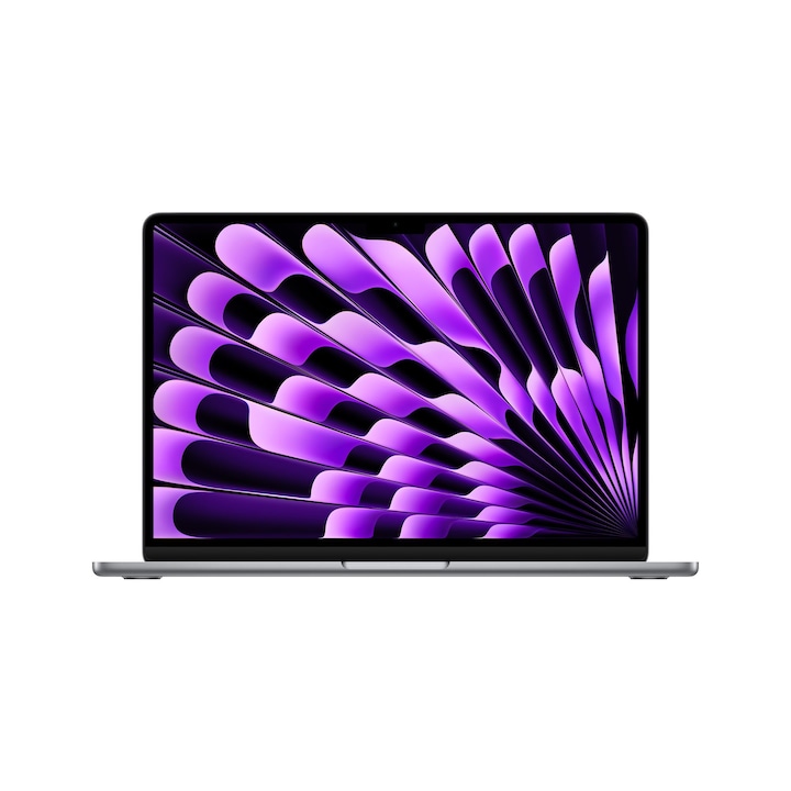 Apple MacBook Air 13" laptop, Apple M3 chip 8-core CPU, 8-core GPU, 8GB, 256GB SSD, macOS, Magyar billentyűzet, Space Grey - 2024