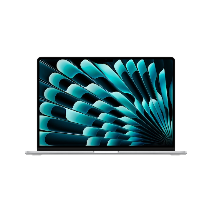 Apple MacBook Air 15" laptop, Apple M3 chip 8-core CPU, 10-core GPU, 8GB, 512GB SSD, macOS, Magyar billentyűzet, Silver - 2024