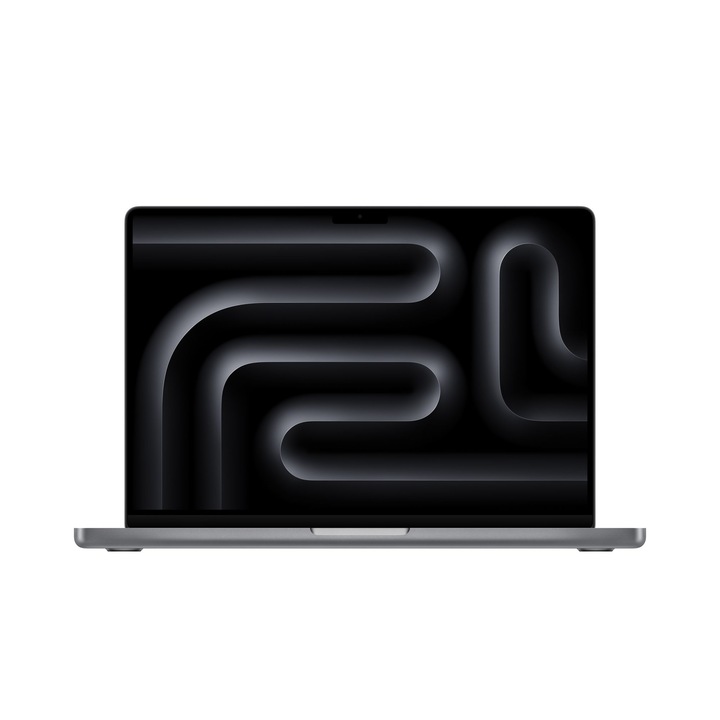 Apple MacBook Pro 14" laptop, Apple M3 chip 8‑core CPU, 10‑core GPU, 16GB, 1TB SSD, macOS, Magyar billentyűzet, Space Grey - 2024