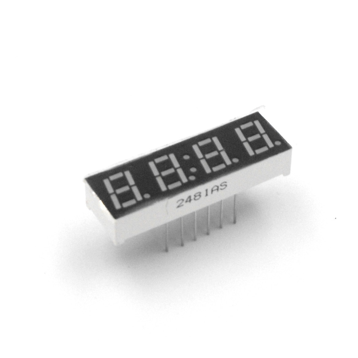 Display LED cu 7 segmente, AJMAKER, 0.28 inch, 50.5x19mm, Negru
