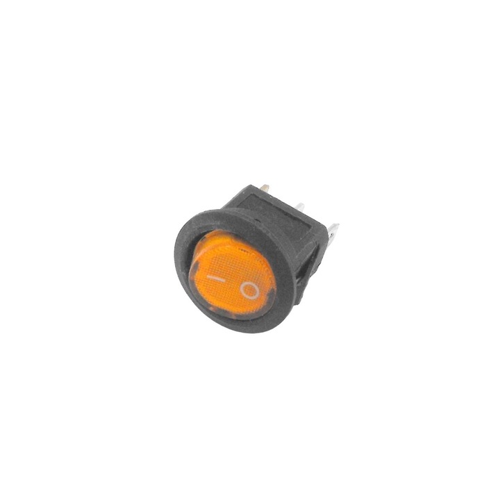 Ключ On-Off, AJMAKER, 12V, оранжев