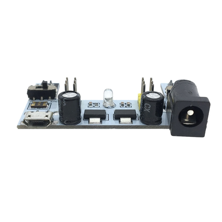 MB102 Захранващ модул, Arduino, Micro USB, 53 x 35 mm, Многоцветен