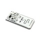 Senzor de miscare cu microunde, AJMAKER, Metal, 3,7-24 V , 2,4 GHz, Argintiu