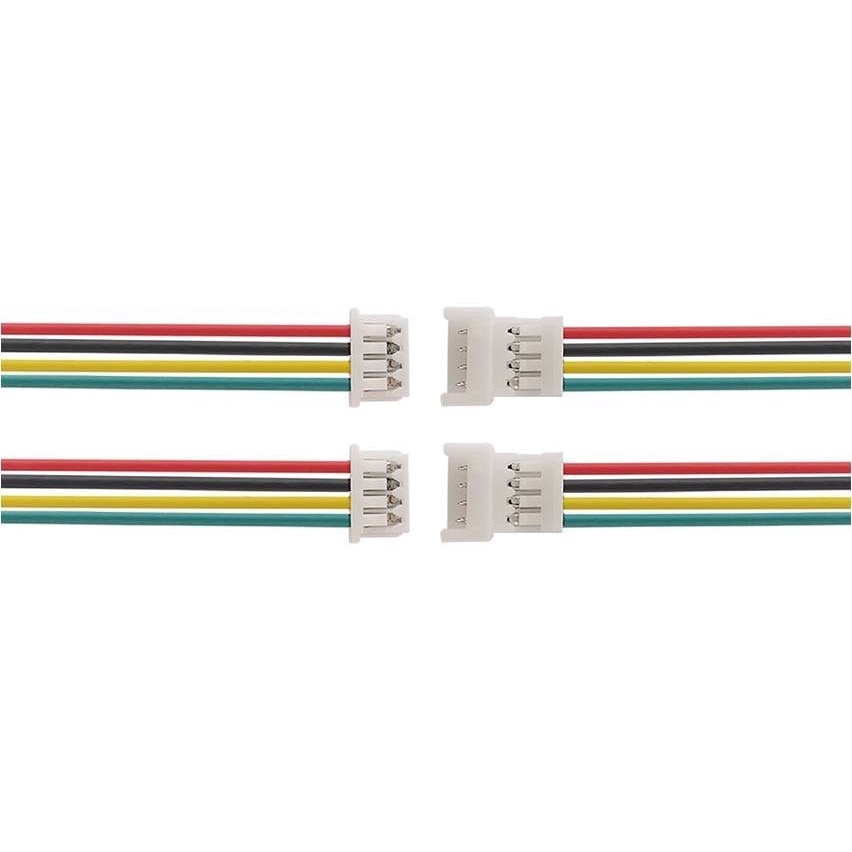 Conector set AJMAKER JST GH, 4 pini, 1,25mm, 30cm, masculin+