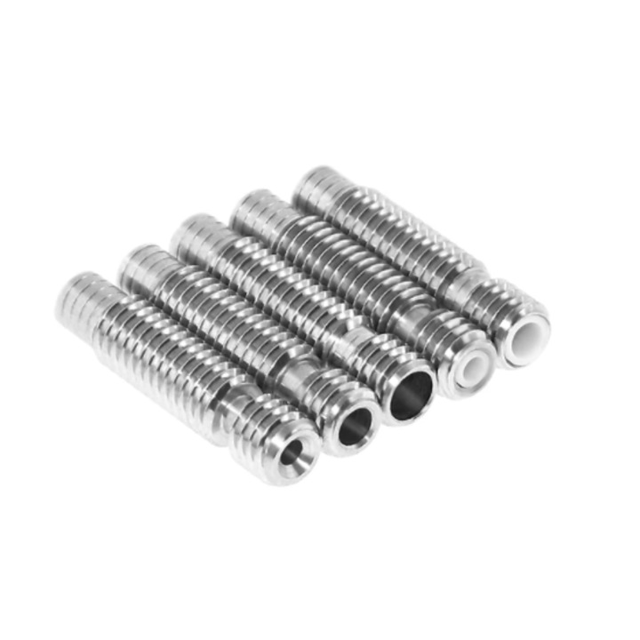 Термична тръба за E3D V6, M6, 1.75mm, стомана+PTFE, 26mm