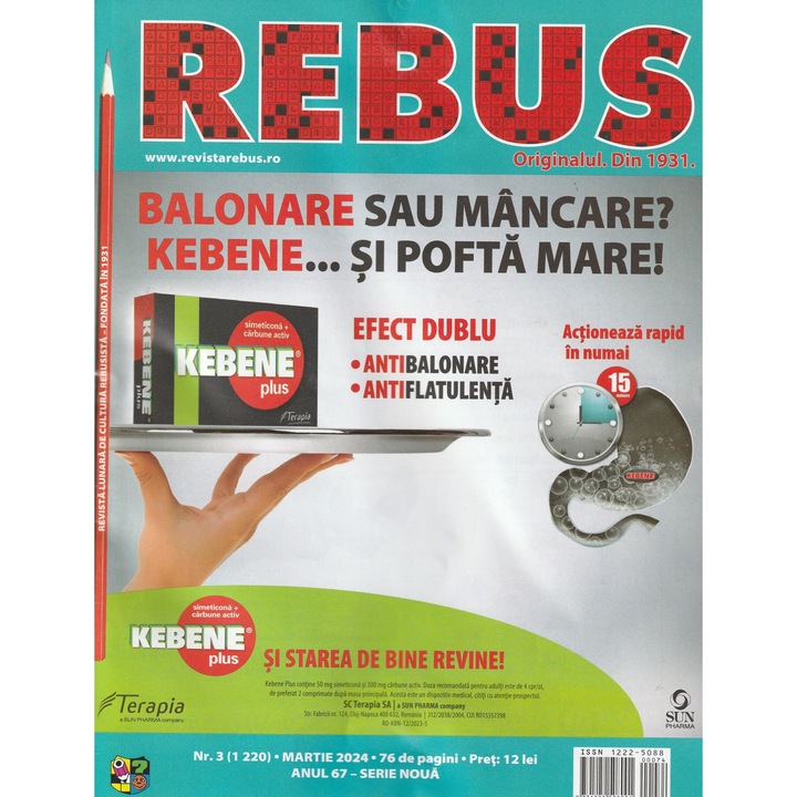 Rebus Flacara nr.3/2024 - publicatiile Flacara