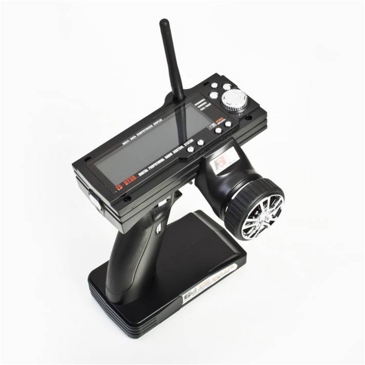 Устройство FS-GT3B, FlySky, 3 канала, 2.4GHz, LCD дисплей с подсветка, 154x127x51mm, черен
