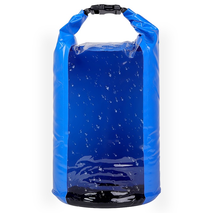 Jormftte 5L vízálló, kompakt, feltekerhető hátizsák, kék