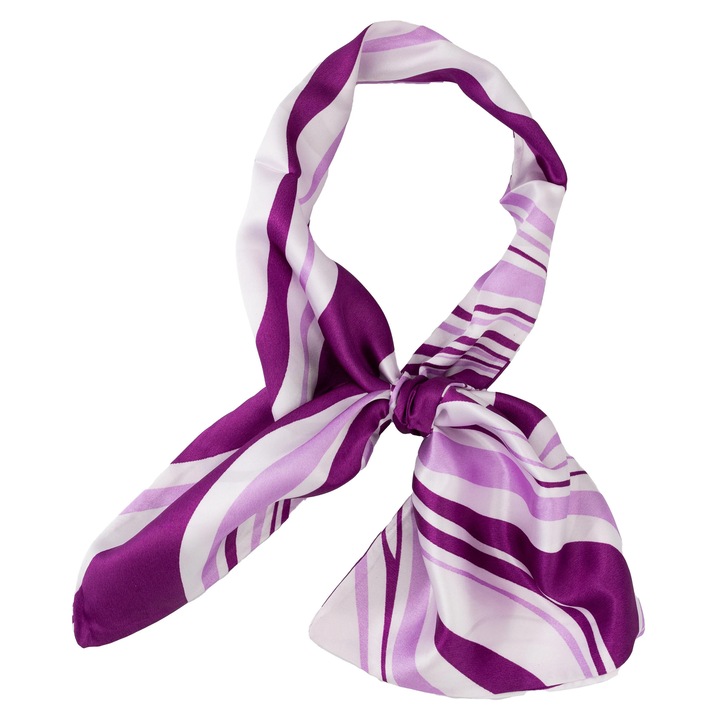 Esarfa fantezie, 30x60 cm, model ametist