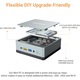 Mini PC MinisForum UM350 AMD Ryzen 5 3550H, 16 GB RAM, 512GB PCle SSD, Radeon Vega Graphics, Dual Band WiFi HDMI/DisplayPort/USB-C, 2.5G RJ45 LAN, 4X Ports USB 3.0