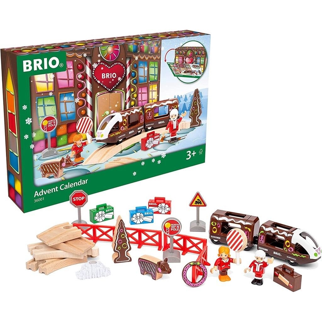 Calendar advent, Brio, Model trenulet, Multicolor eMAG.ro