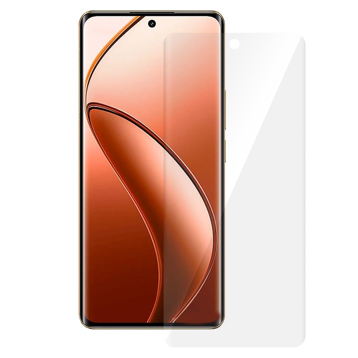 SILKASE fólia Realme 12 Pro Plus-hoz, képernyővédő, megújuló szilikon