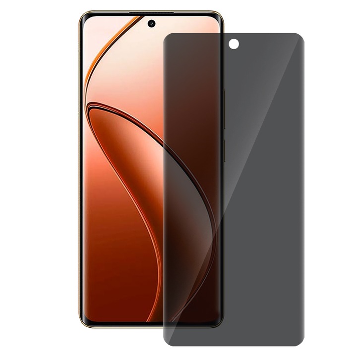 SILKASE adatvédelmi fólia Realme 12 Pro Plus-hoz, képernyővédő, szilikon