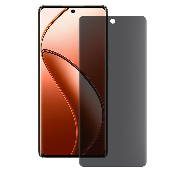 SILKASE matt adatvédő fólia Realme 12 Pro Plus-hoz, képernyővédő, szilikon