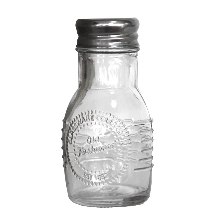 Saliera OLD FASHIONED, cu capac metalic, 100ml