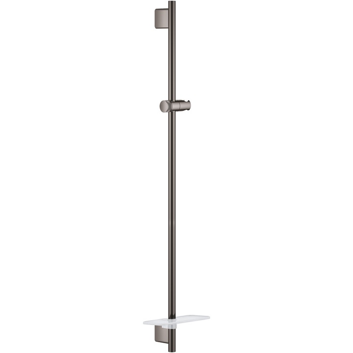 Bara de dus Grohe SmartActive 26603A00, aparenta, 900 mm, etajera, metal, lucios, grafit