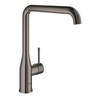 Baterie bucatarie Grohe Essence 30505A00, 3/8'', inalta, tip L, lucios, grafit