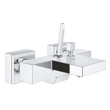 Baterie cada Grohe Eurocube Joy 23666000, 1/2'', aparenta, monocomanda, diverter, aerator, limitator, crom