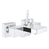 Baterie cada Grohe Eurocube Joy 23666000, 1/2'', aparenta, monocomanda, diverter, aerator, limitator, crom