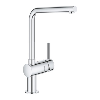 Baterie de bucatarie Grohe Vento 30425000, inalta, tip L, crom