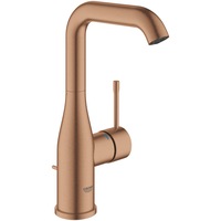 Baterie lavoar Grohe Essence 32628DL1, 3/8'', marimea L, pivotanta, ventil, mat, cupru