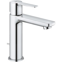 Baterie lavoar Grohe Lineare 32114001, 3/8'', marimea S, monocomanda, cartus ceramic, evacuare cu tija, crom