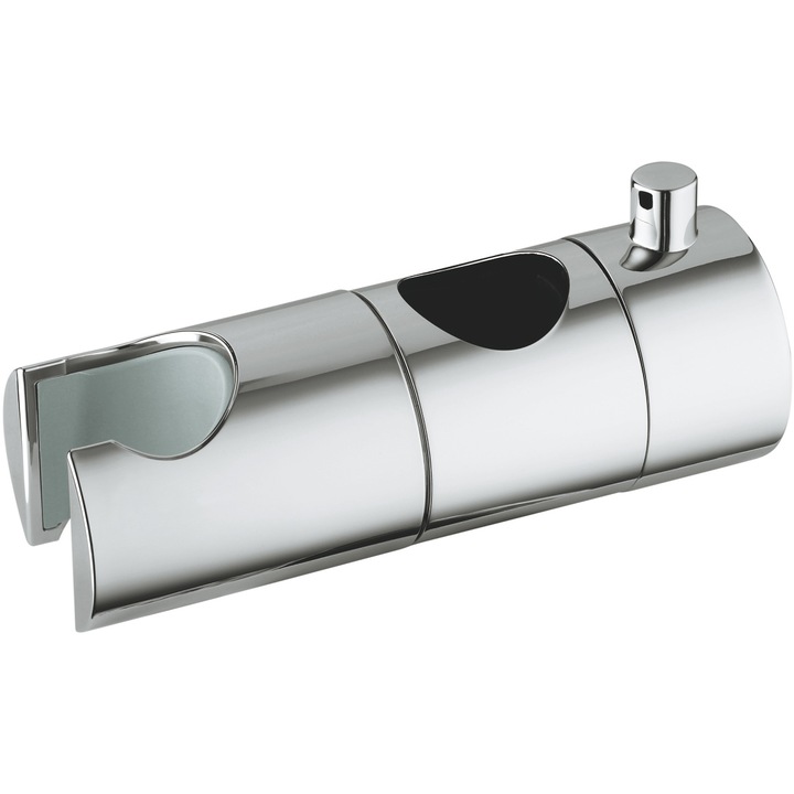 Glisor para de dus Grohe 12140000, pentru bara dus 22 mm, elemente blocaj, pivotant, crom