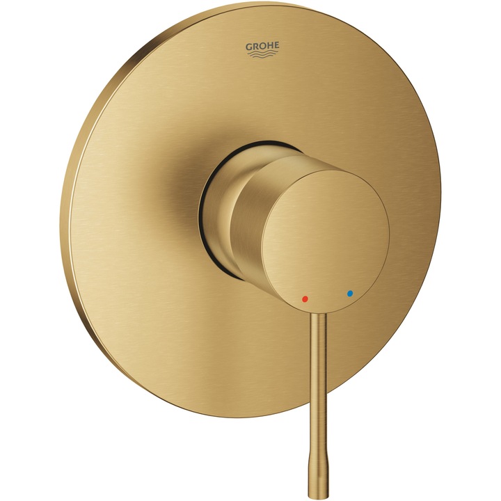 Контролен блок Grohe Essence 24057GN1, 1/2'', 1 изход, Изисква клапан, Мат, Златист