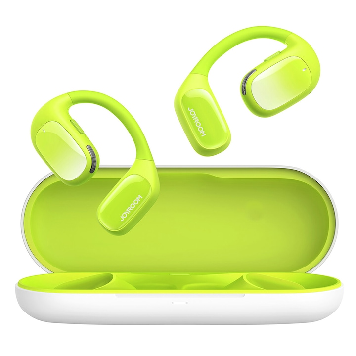 Bluetooth 5.3 слушалки, Open-Ear, True Wireless - JoyRoom JR-OE1 - зелени