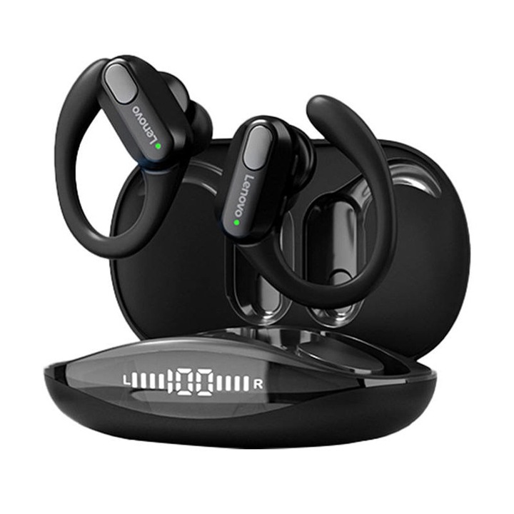 Безжични слушалки LENOVO ThinkPlus Live pods - XT80, TWS, черни